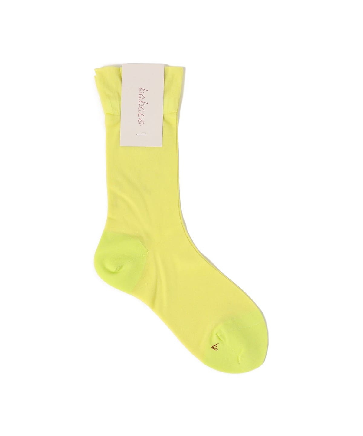 babaco ババコ / Sheer Socks レッグウェア WOMEN Yellow ONE SIZE babaco ババコ / Sheer Socks レッグウェア WOMEN Yellow ONE SIZE