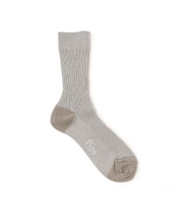 グリッター リブ ソックス