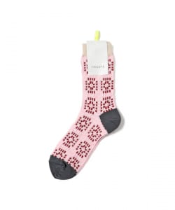 TRICOTE / CROCHET PATTERNED BUMPY SOCKS