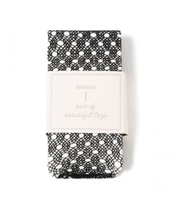 babaco / Wavy Fishnet Tights