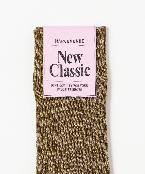 MARCOMONDE / glitter ribbed socks 20