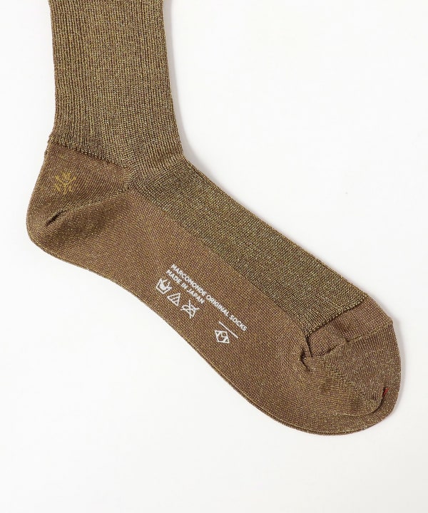 MARCOMONDE / glitter ribbed socks 20