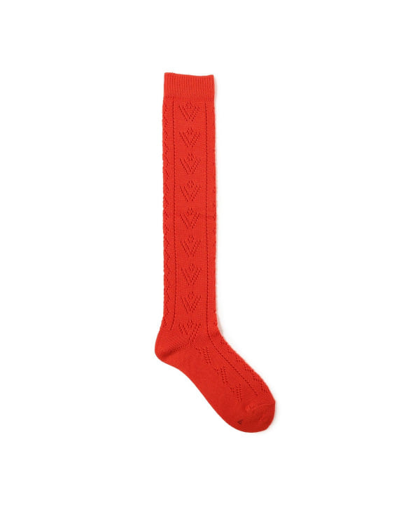 babaco / Eyelet High Socks