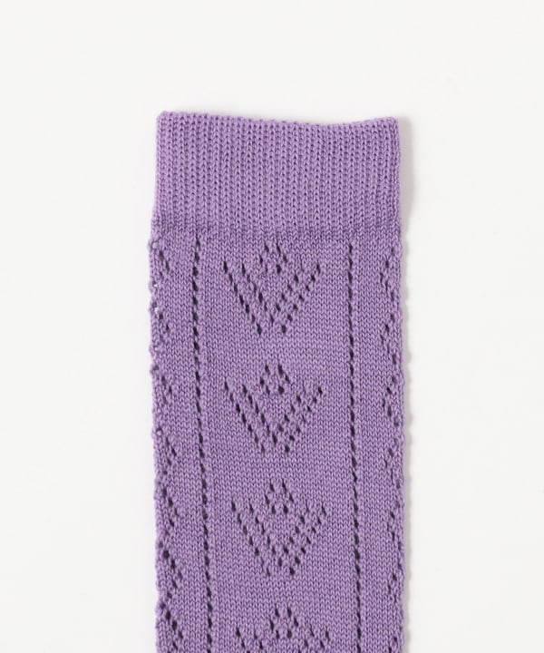 babaco / Eyelet High Socks