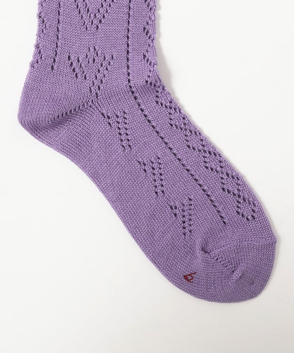 babaco / Eyelet High Socks
