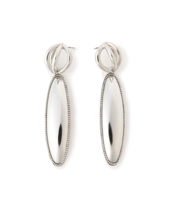 Ray BEAMS / シルバー コンビ ピアス◇