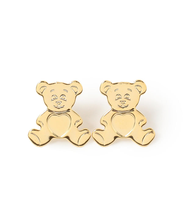 Ray Beams レイ ビームス Ray Beams くま ハート ピアス アクセサリー ピアス 両耳用 通販 Beams