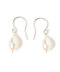 Ray BEAMS / 女裝 淡水珍珠 針式耳環
