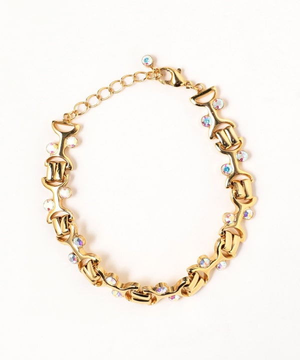 Ray BEAMS Ray BEAMS [Outlet] Ray BEAMS / dead stock gold chain bracelet ...