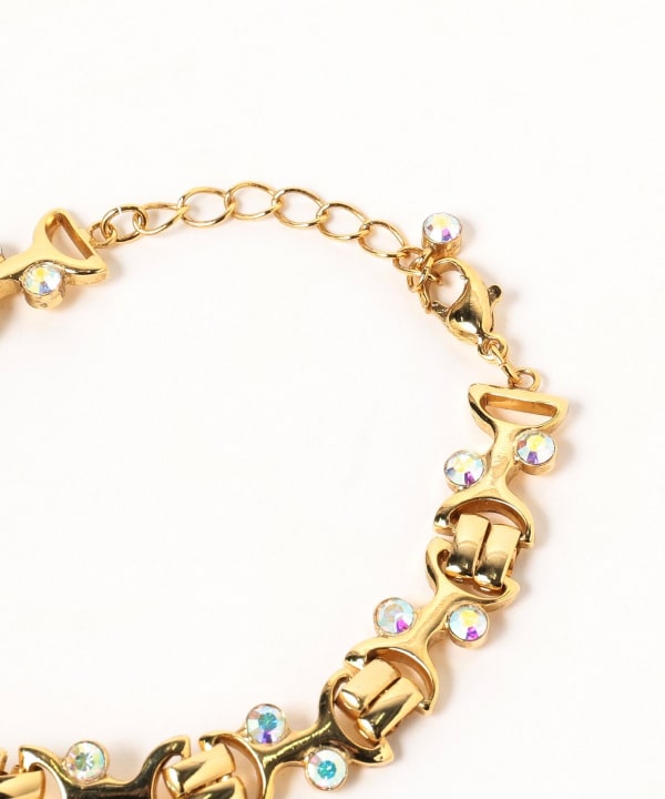 Ray BEAMS Ray BEAMS [Outlet] Ray BEAMS / dead stock gold chain bracelet ...