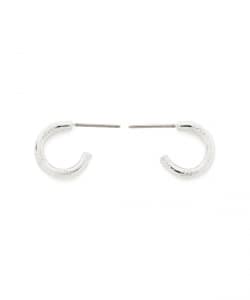 Ray BEAMS / 女裝 紋路 環狀 針式耳環