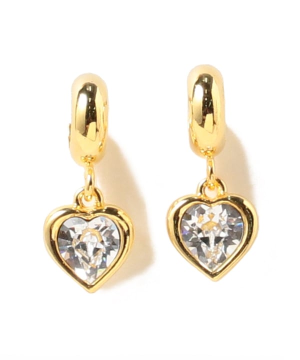 Ray BEAMS Ray BEAMS Ray BEAMS / Mini Fukurin heart earrings