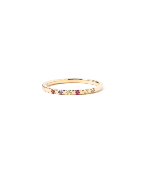 Ray BEAMS Ray BEAMS Ray BEAMS / K10 6 Stones Ring (Accessory Ring