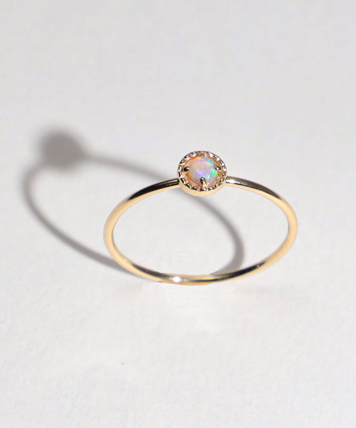 Ray BEAMS Ray BEAMS Ray BEAMS / K10 Opal Cabo Ring (Accessory Ring 