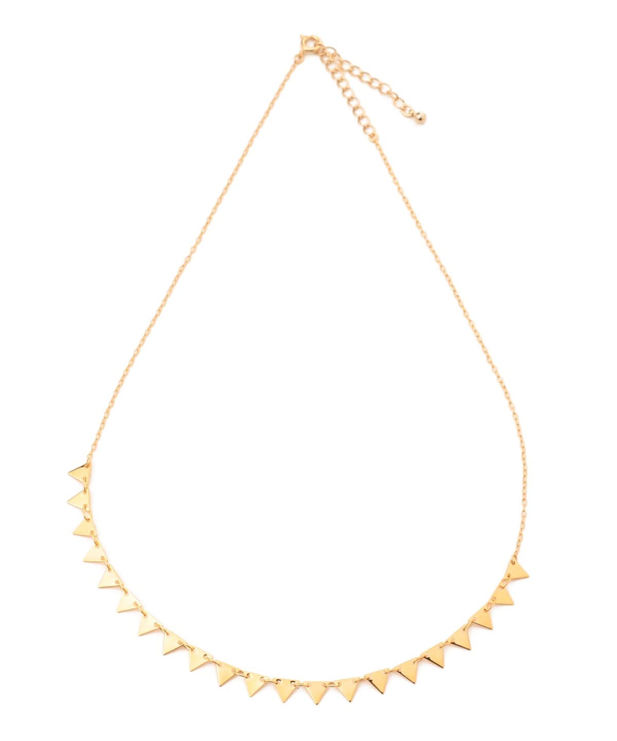 フラッグ チェーン ネックレス アクセサリー WOMEN GOLD ONE SIZE フラッグ チェーン ネックレス アクセサリー WOMEN GOLD ONE SIZE