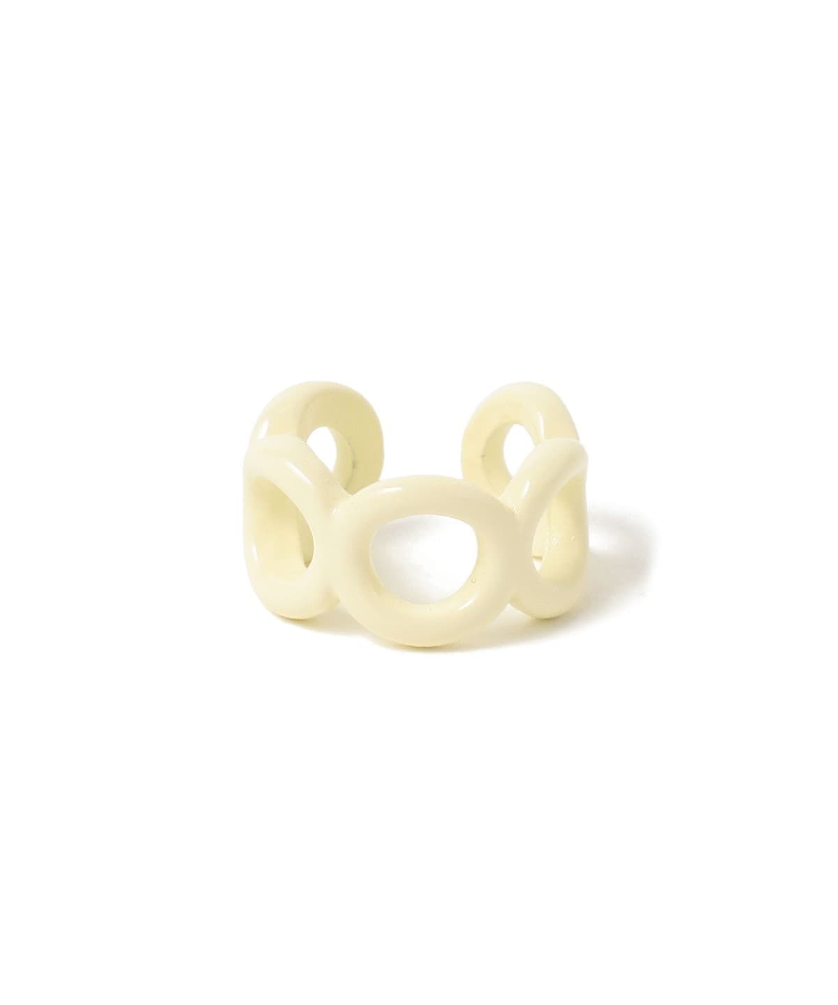 ペインティング サークル リング アクセサリー WOMEN CREAM ONE SIZE ペインティング サークル リング アクセサリー WOMEN CREAM ONE SIZE