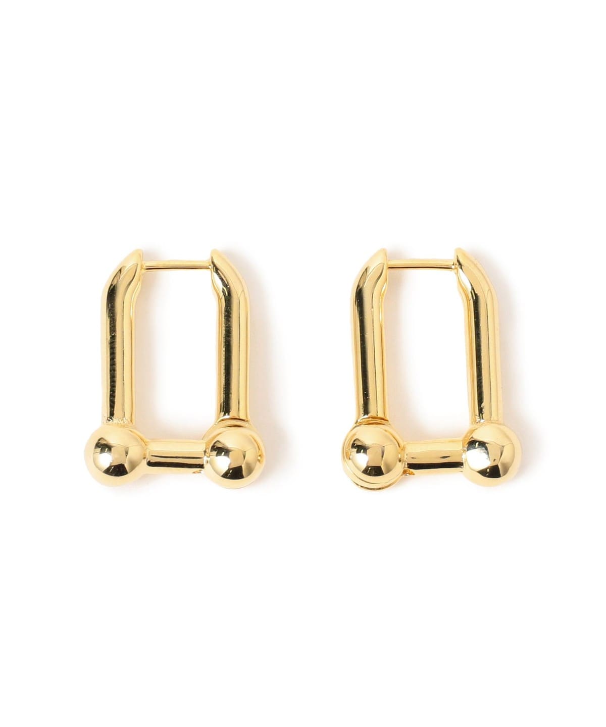 ナカオレ Uリンクチェーン ピアス アクセサリー WOMEN GOLD ONE SIZE ナカオレ Uリンクチェーン ピアス アクセサリー WOMEN GOLD ONE SIZE