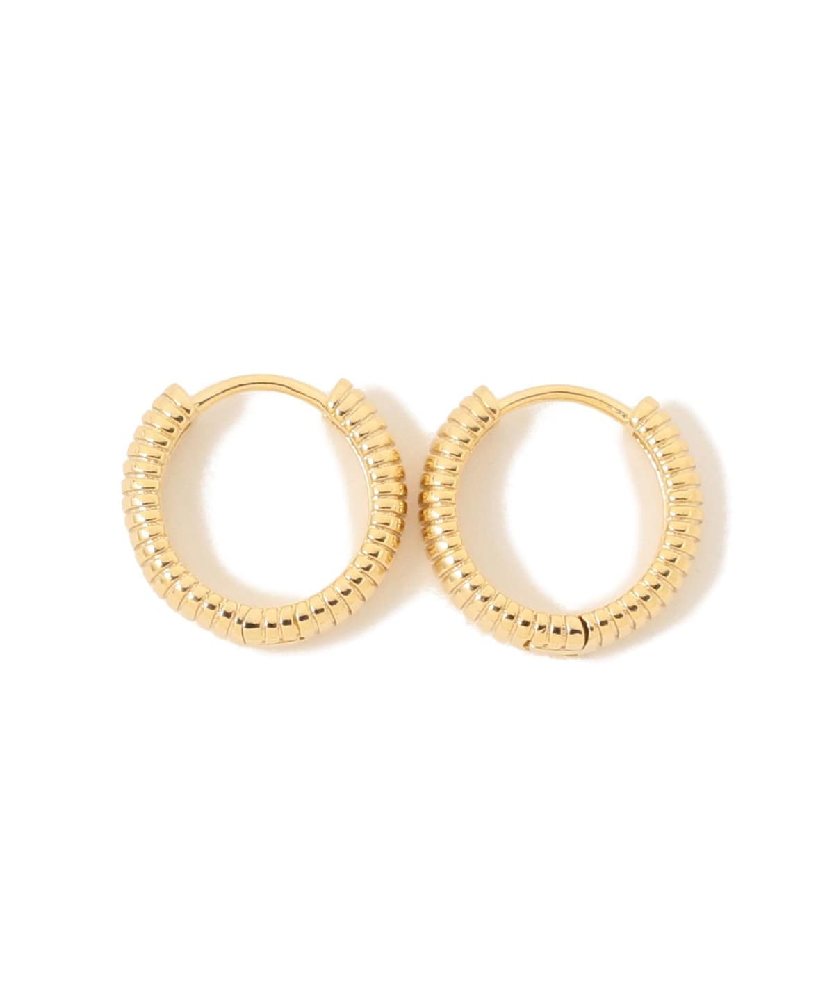 （極）美品 K18フープピアス（Ray BEAMS） K18 フープピアス 10mm（ピアス（両耳用））｜Ray BEAMS（レイ