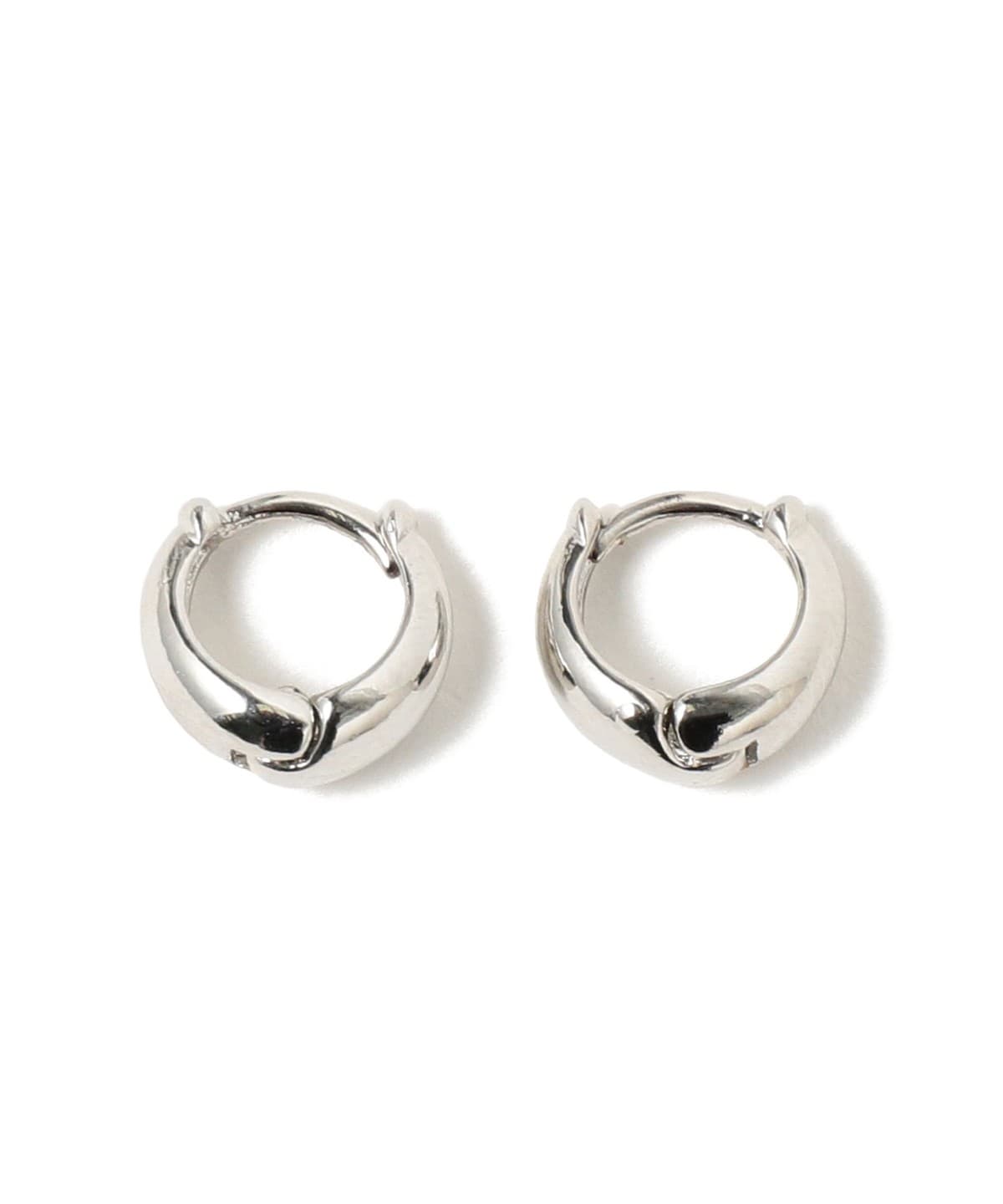 ナカオレ プチ フープ ピアス アクセサリー WOMEN SILVER ONE SIZE ナカオレ プチ フープ ピアス アクセサリー WOMEN SILVER ONE SIZE