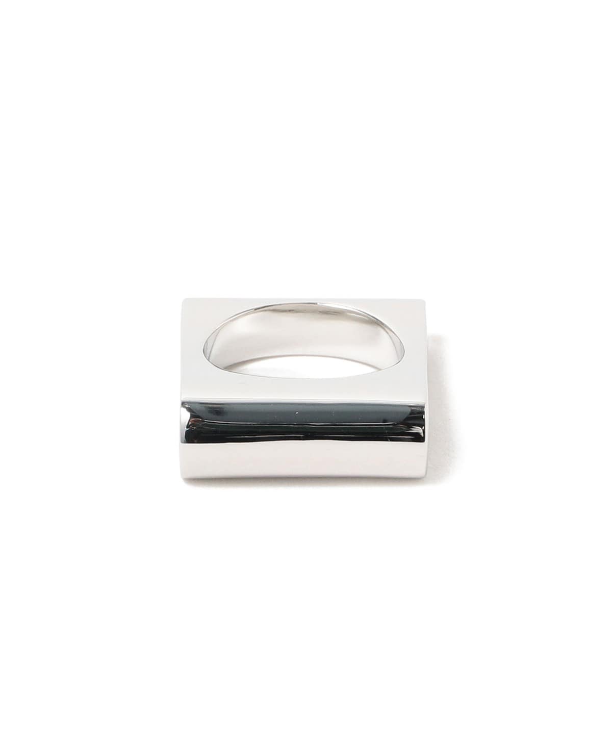 スクエア ニュアンス リング アクセサリー WOMEN SILVER ONE SIZE スクエア ニュアンス リング アクセサリー WOMEN SILVER ONE SIZE