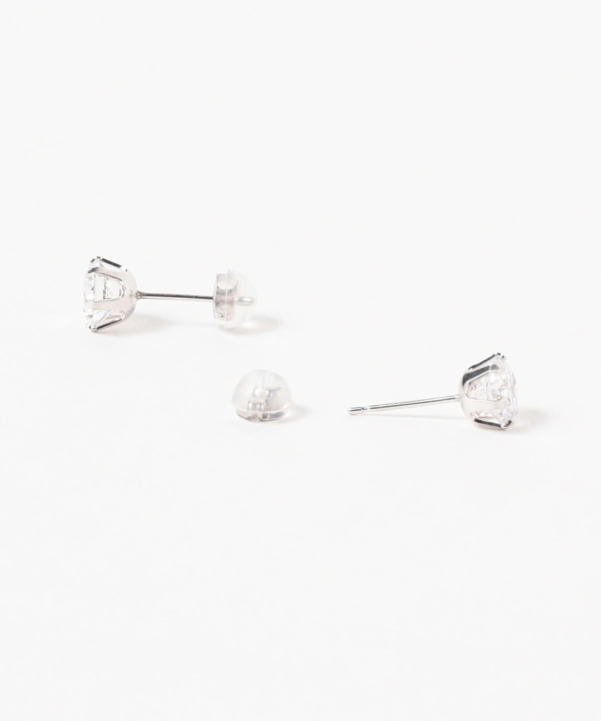 Ray BEAMS（レイ ビームス）Ray BEAMS / K10 キュービックジルコニア 6.0mm ピアス（アクセサリー ピアス （両耳用））通販｜BEAMS