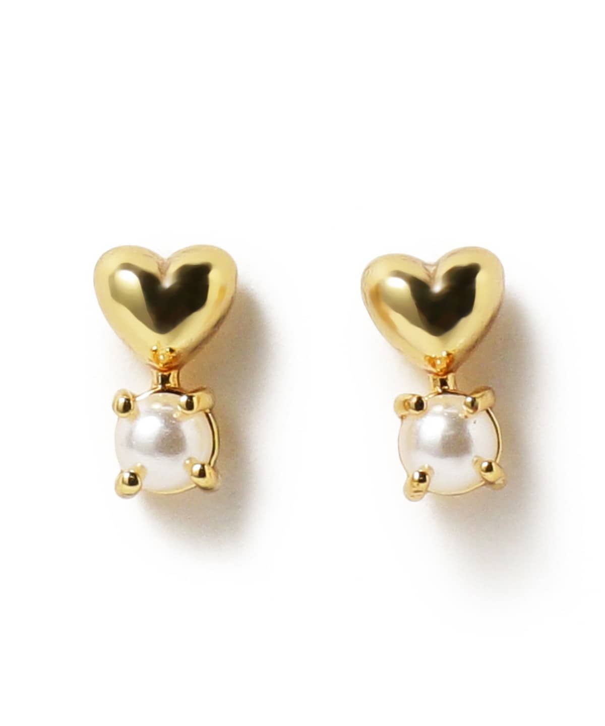CZ プチ パール ピアス アクセサリー WOMEN GOLD ONE SIZE CZ プチ パール ピアス アクセサリー WOMEN GOLD ONE SIZE
