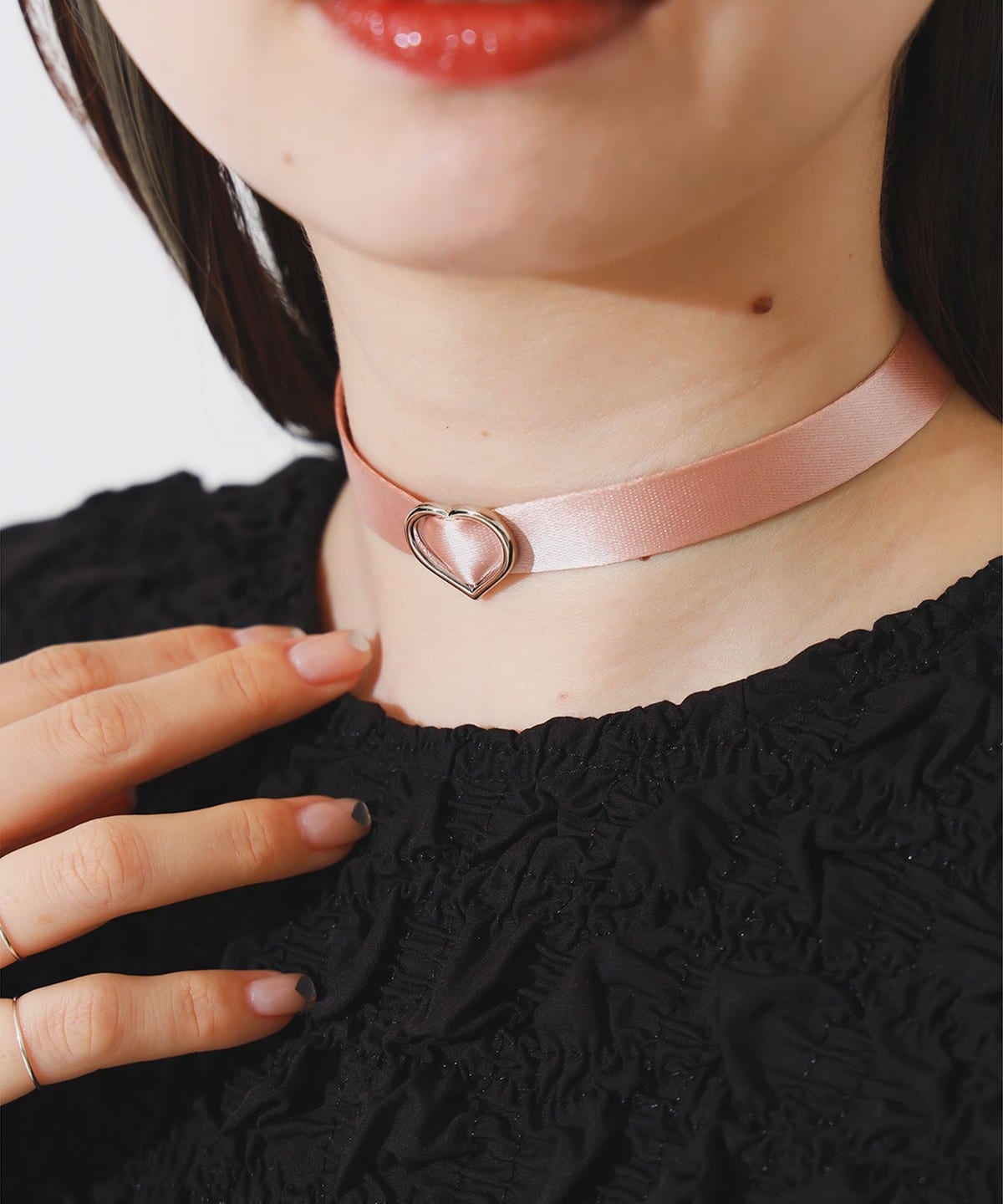 キューティーフラッシュ　チョーカー付きビスチェ　ドラゴンサテン キューティーフラッシュ チョーカー付きビスチェ ドラゴンサテン