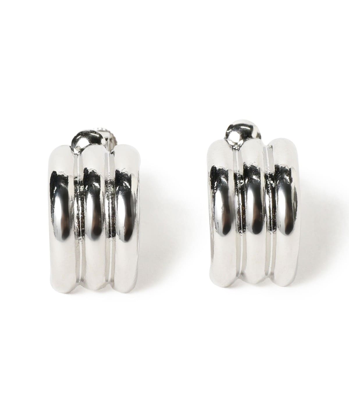ライン フープ イヤリング アクセサリー WOMEN SILVER ONE SIZE ライン フープ イヤリング アクセサリー WOMEN SILVER ONE SIZE