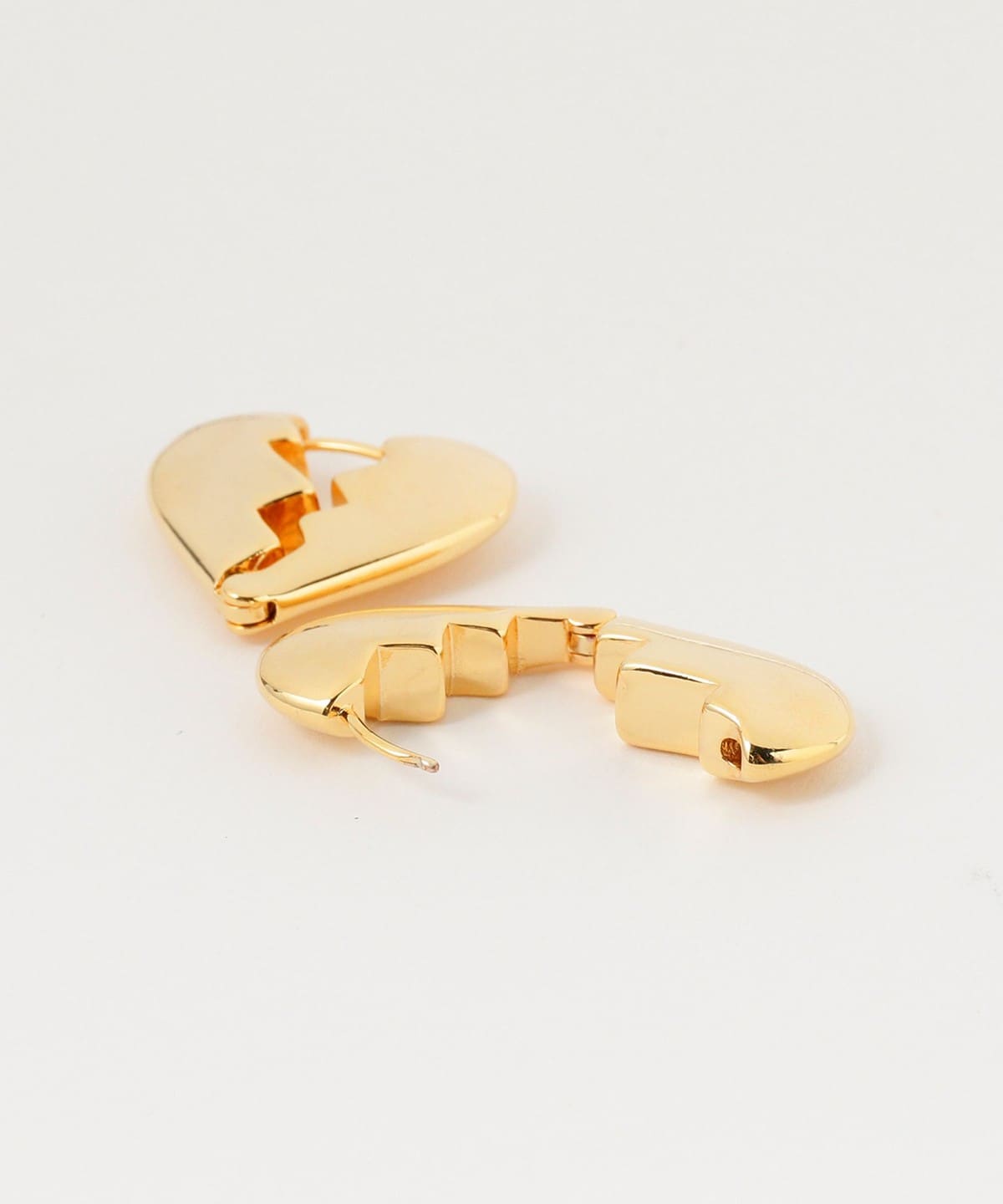 Ray BEAMS（レイ ビームス）ブロークン ハート ピアス（アクセサリー