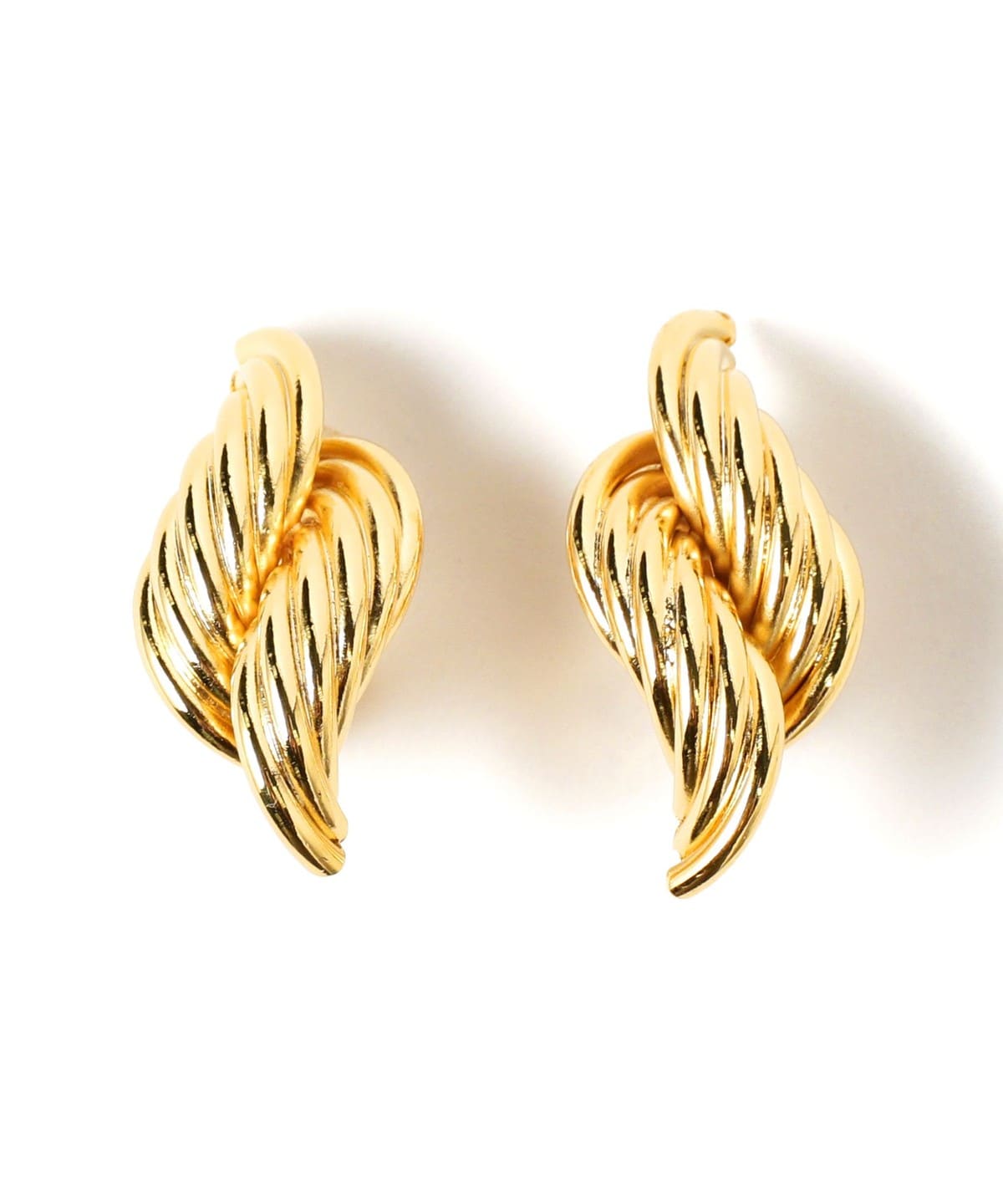 デッドストック ツイスト イヤリング アクセサリー WOMEN GOLD ONE SIZE デッドストック ツイスト イヤリング アクセサリー WOMEN GOLD ONE SIZE