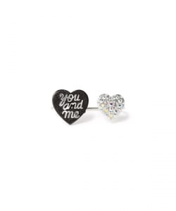 Deadstock Double Finger Heart Ring