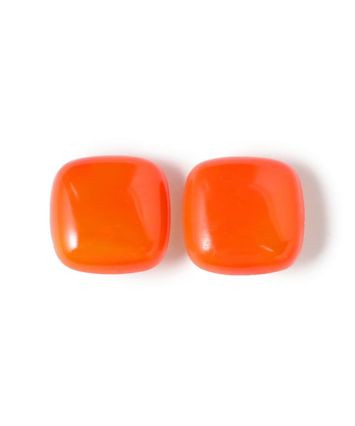 パリ スクエア イヤリング アクセサリー WOMEN ORANGE ONE SIZE パリ スクエア イヤリング アクセサリー WOMEN ORANGE ONE SIZE