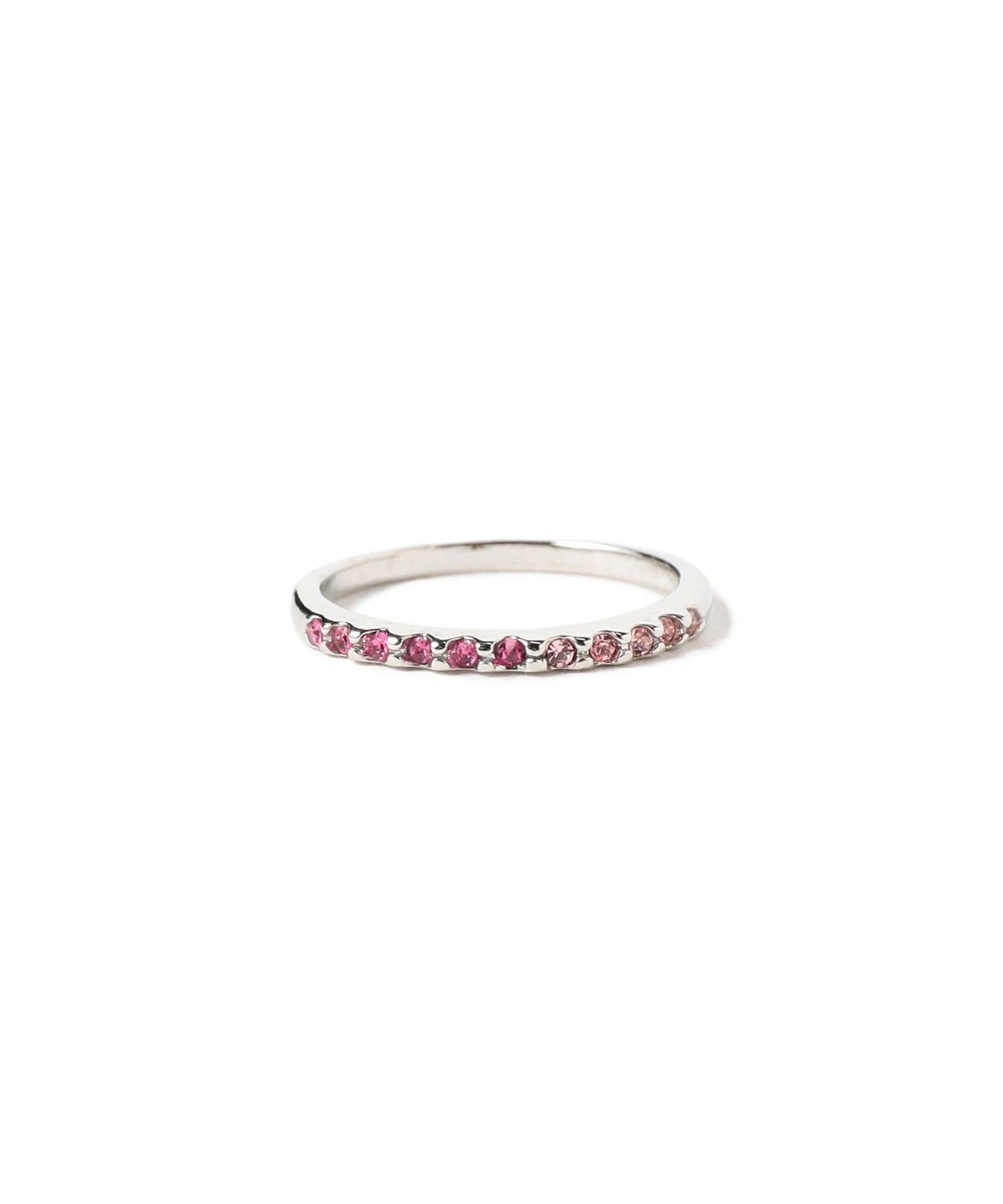 ラインストーン リング アクセサリー WOMEN PINK ONE SIZE ラインストーン リング アクセサリー WOMEN PINK ONE SIZE