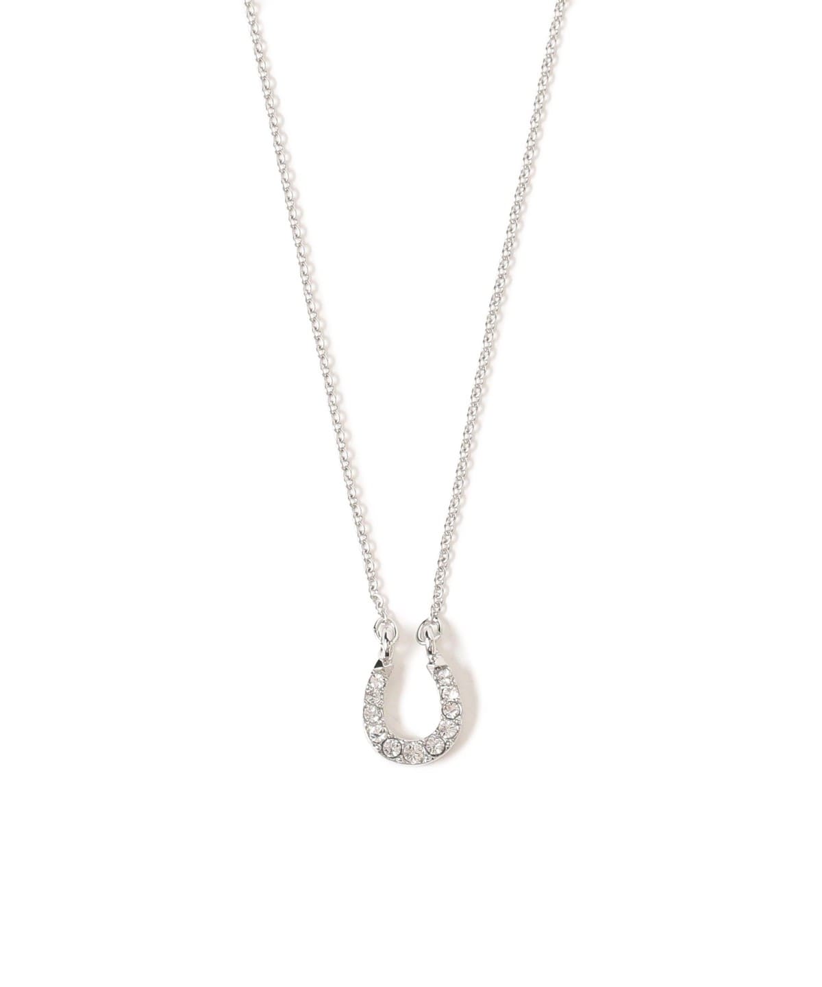 プチ 馬蹄 ネックレス アクセサリー WOMEN SILVER ONE SIZE プチ 馬蹄 ネックレス アクセサリー WOMEN SILVER ONE SIZE
