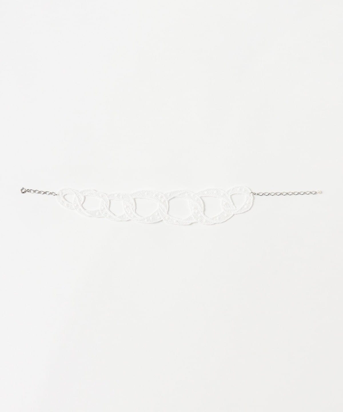 Ray BEAMS（レイ ビームス）レース チェーン チョーカー（アクセサリー