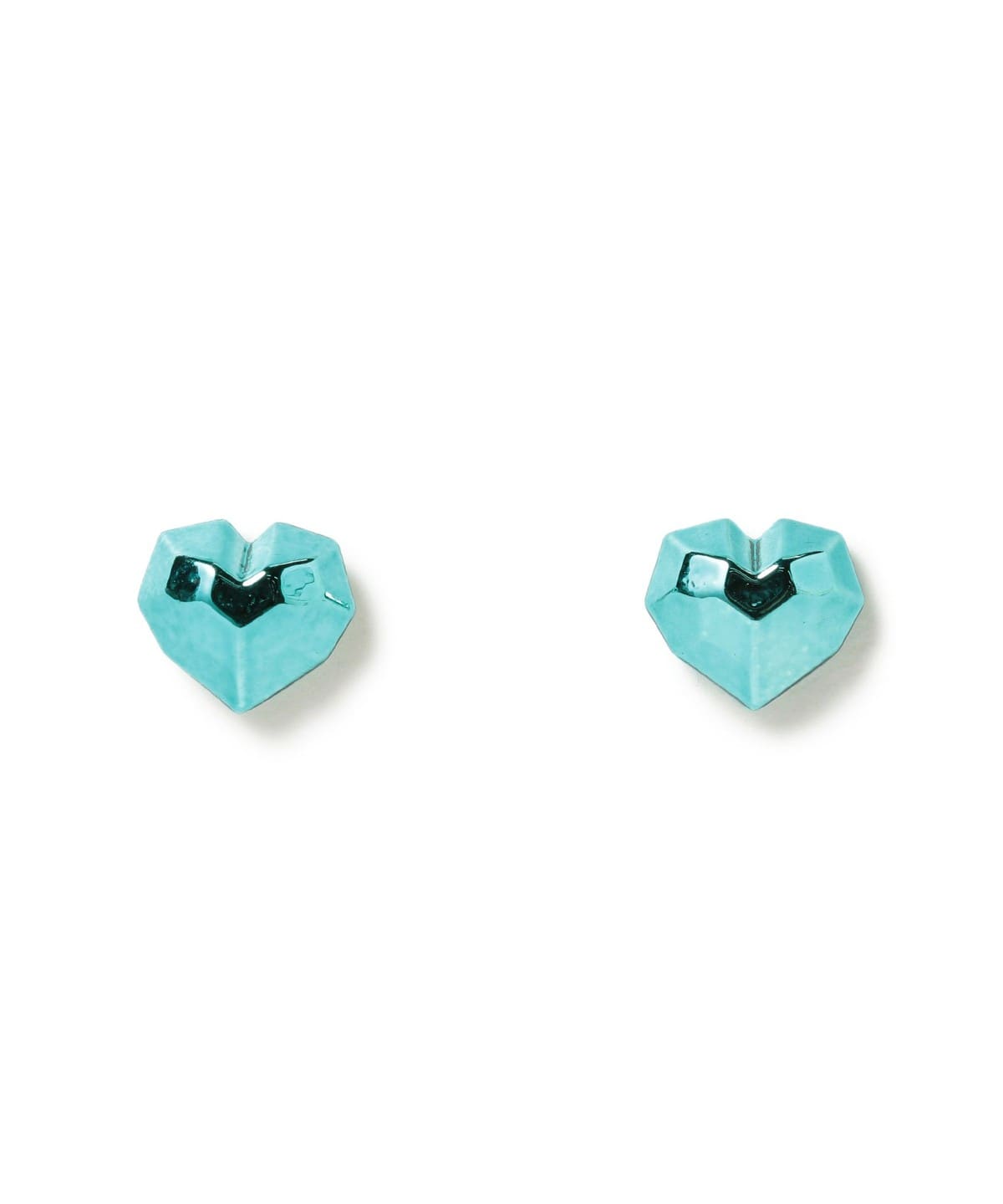 カラー スタッズハートピアス アクセサリー WOMEN LIGHT BLUE ONE SIZE カラー スタッズハートピアス アクセサリー WOMEN LIGHT BLUE ONE SIZE