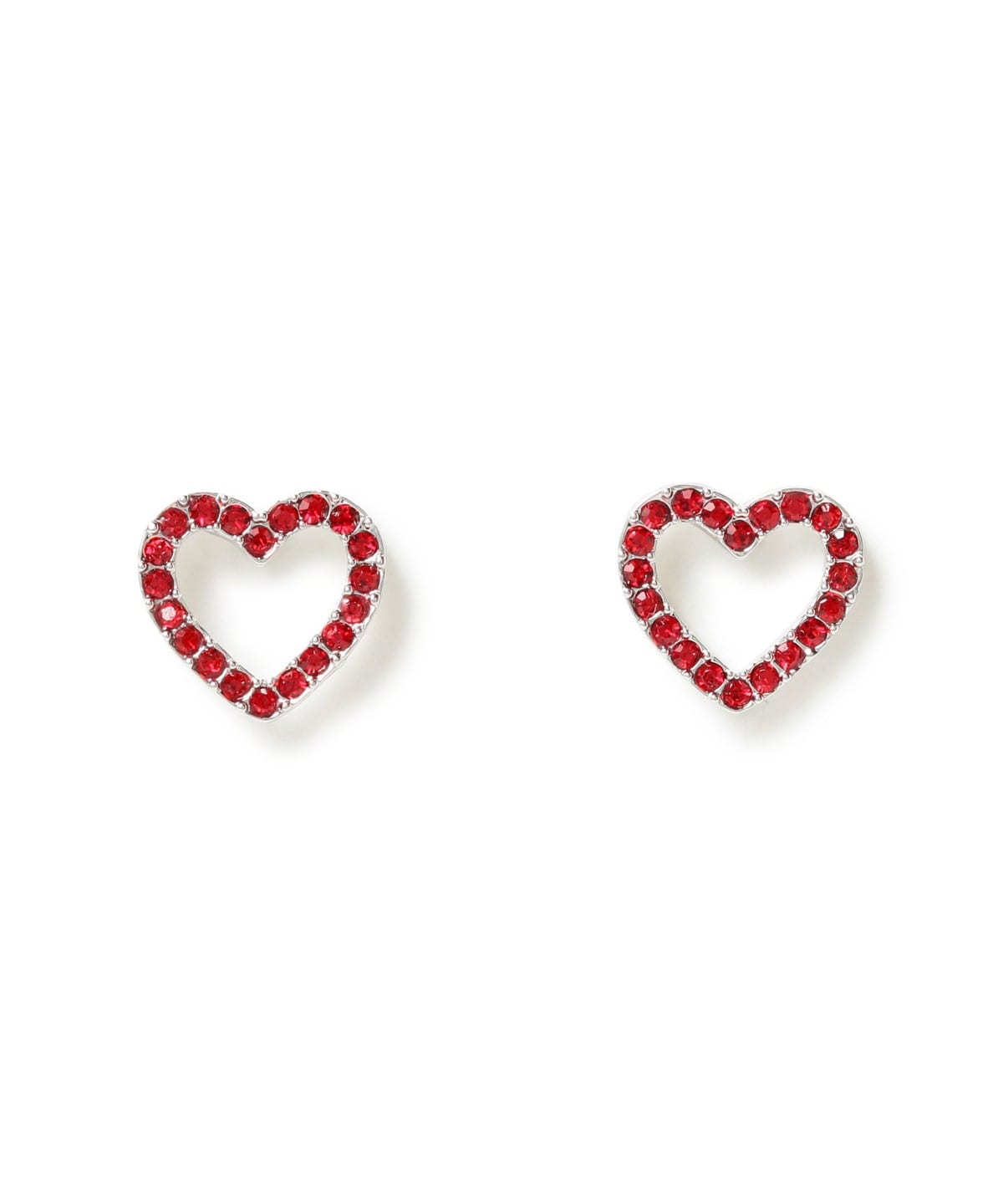 ライン ハート ピアス アクセサリー WOMEN RED ONE SIZE ライン ハート ピアス アクセサリー WOMEN RED ONE SIZE