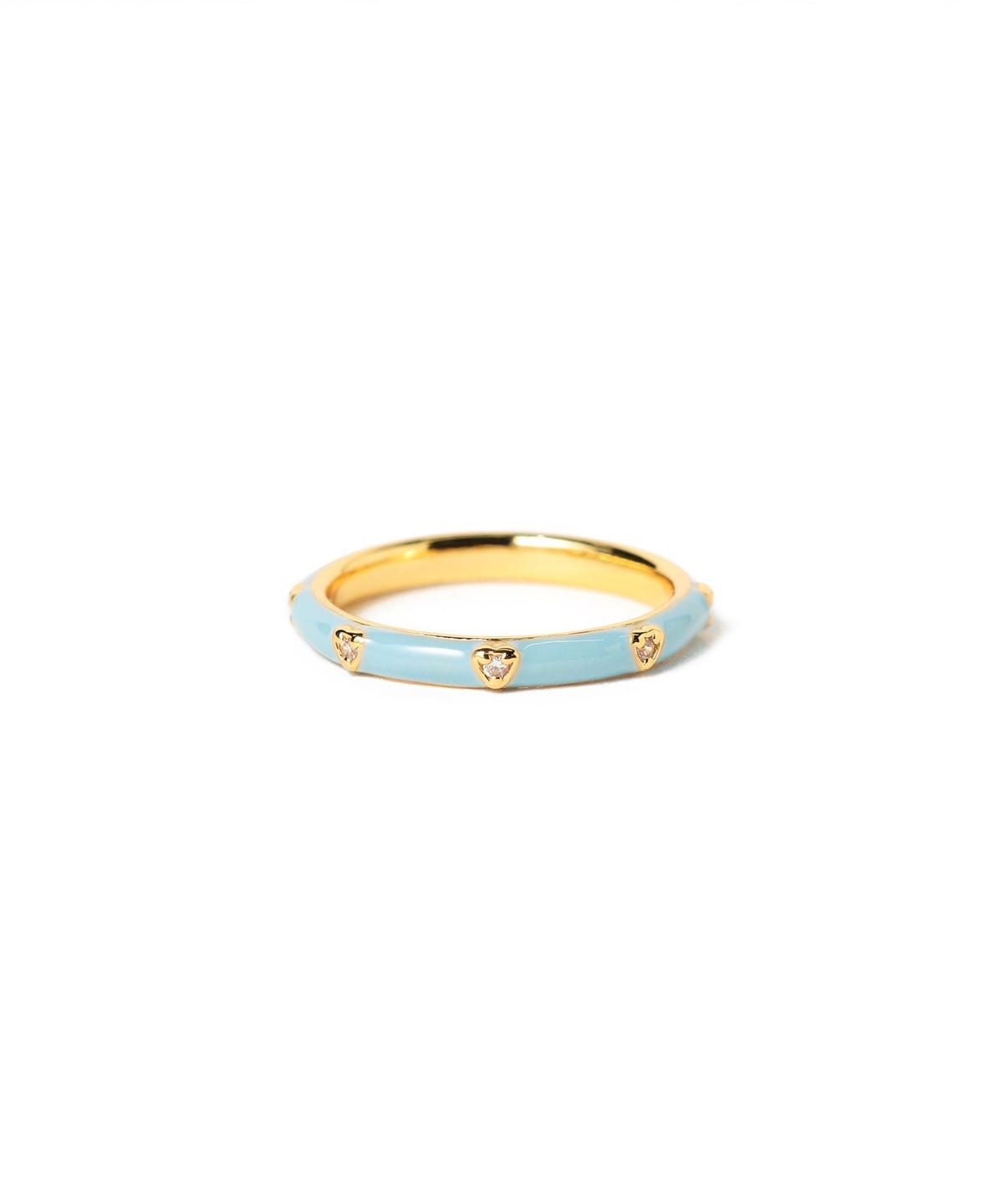 プチ ハート エポ リング アクセサリー WOMEN LIGHT. BLUE 11 プチ ハート エポ リング アクセサリー WOMEN LIGHT. BLUE 11