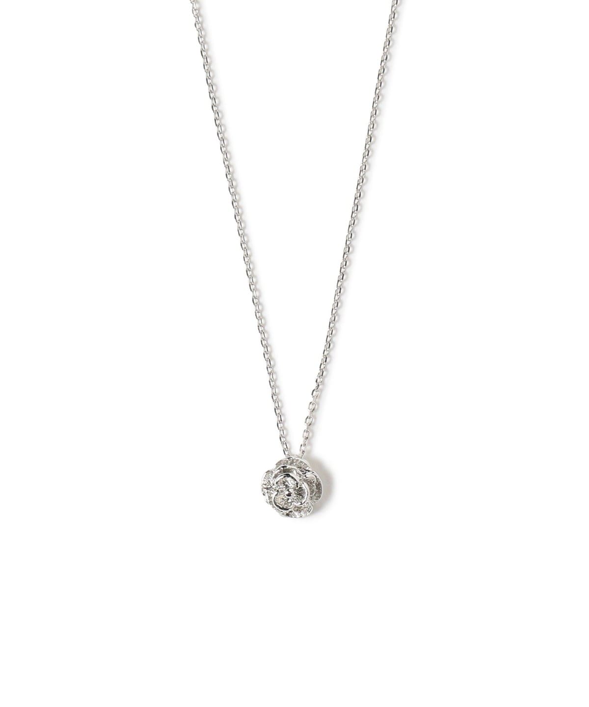 ROSEモチーフ ネックレス アクセサリー WOMEN SILVER ONE SIZE ROSEモチーフ ネックレス アクセサリー WOMEN SILVER ONE SIZE