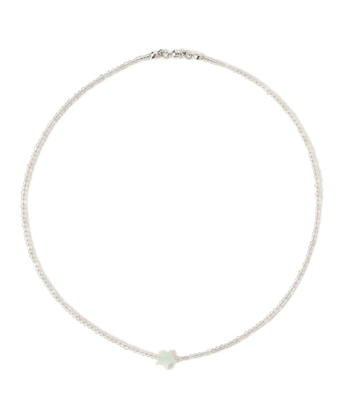 スター ストーン ネックレス アクセサリー WOMEN GREY ONE SIZE スター ストーン ネックレス アクセサリー WOMEN GREY ONE SIZE