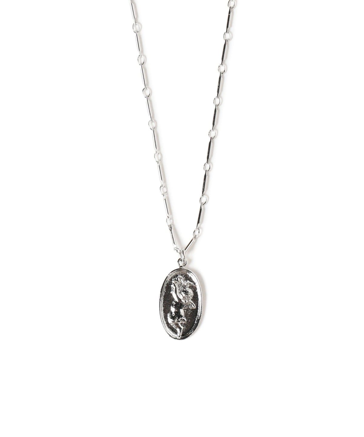 エンジェル コイン ネックレス アクセサリー WOMEN SILVER ONE SIZE エンジェル コイン ネックレス アクセサリー WOMEN SILVER ONE SIZE