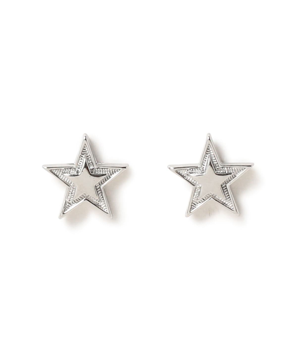 トリミング スター ピアス アクセサリー WOMEN SILVER ONE SIZE トリミング スター ピアス アクセサリー WOMEN SILVER ONE SIZE