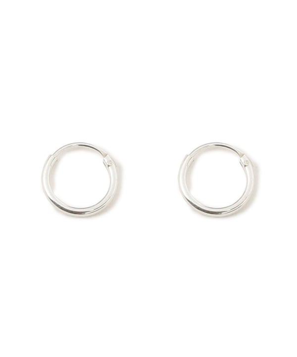 Ray BEAMS（レイ ビームス）シルバー プチ フープピアス