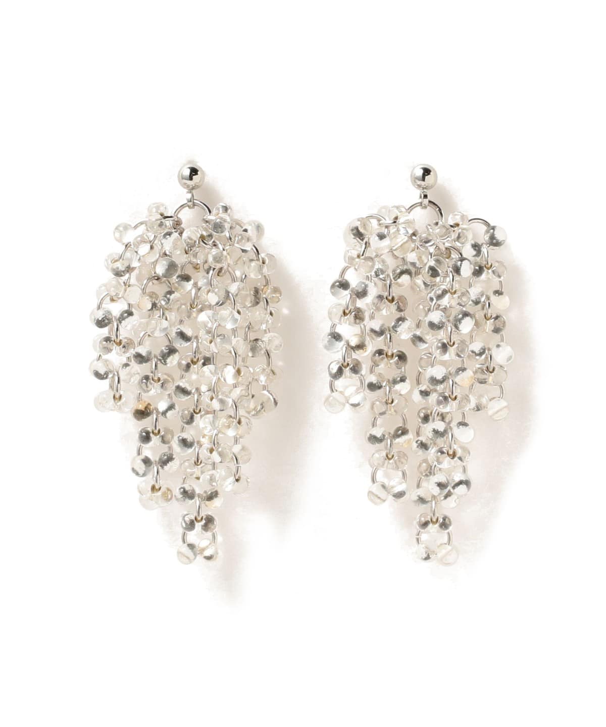 ビーズ バンチ ピアス アクセサリー WOMEN SILVER ONE SIZE ビーズ バンチ ピアス アクセサリー WOMEN SILVER ONE SIZE