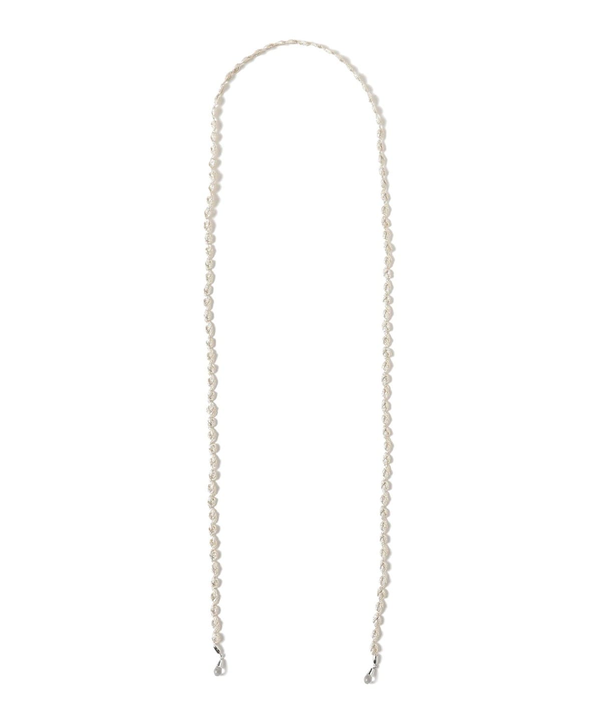 ドロップ コード ネックレス アクセサリー WOMEN BEIGE ONE SIZE ドロップ コード ネックレス アクセサリー WOMEN BEIGE ONE SIZE