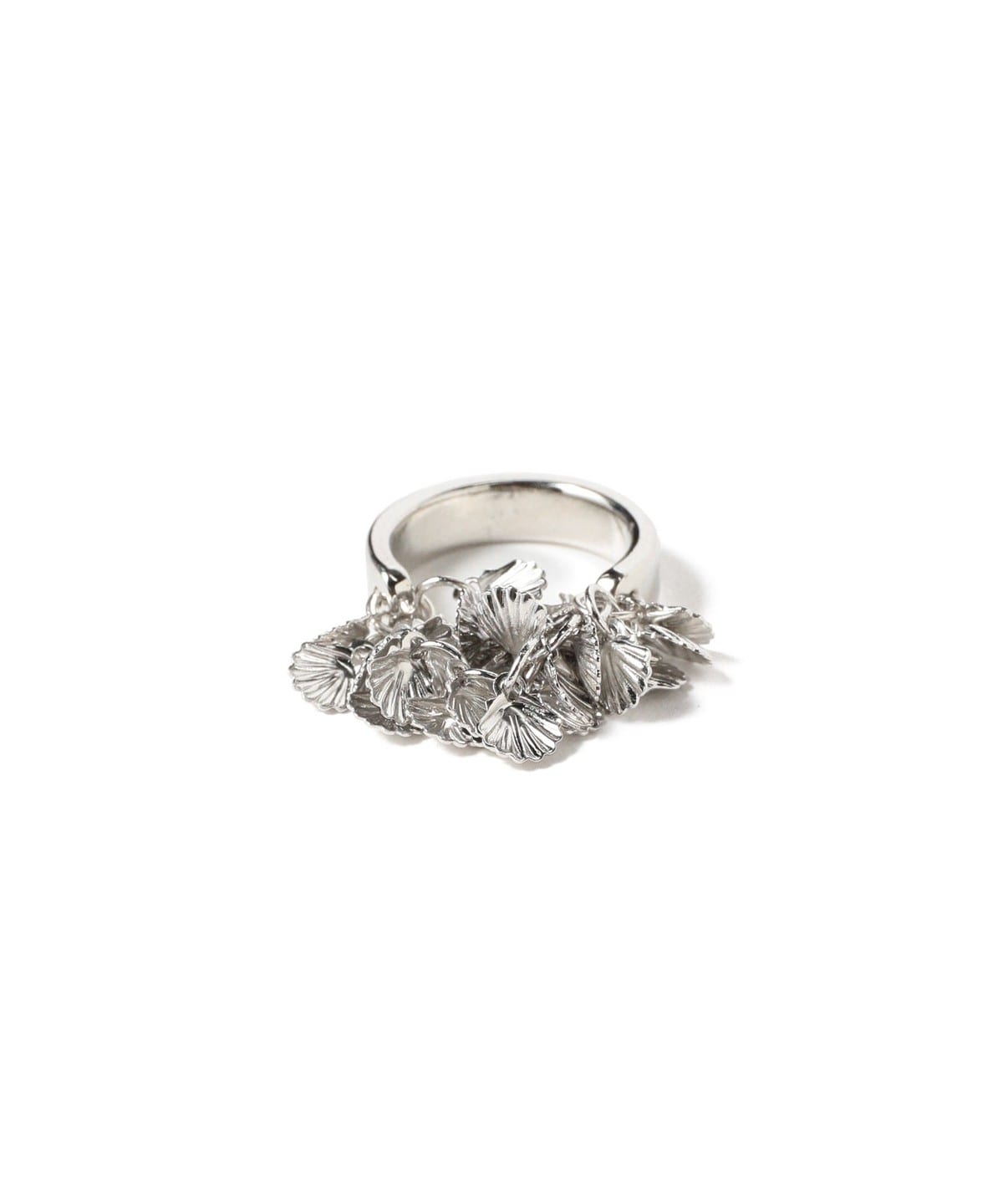 Shell チェーン リング アクセサリー WOMEN SILVER ONE SIZE Shell チェーン リング アクセサリー WOMEN SILVER ONE SIZE