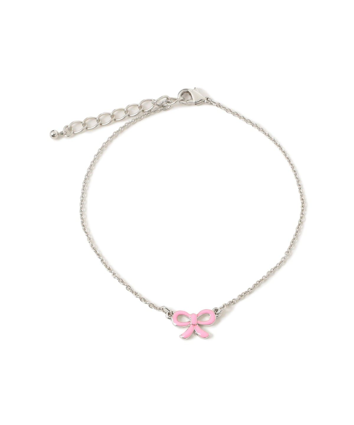 プチ エポ リボン ブレスレット アクセサリー WOMEN PINK ONE SIZE プチ エポ リボン ブレスレット アクセサリー WOMEN PINK ONE SIZE