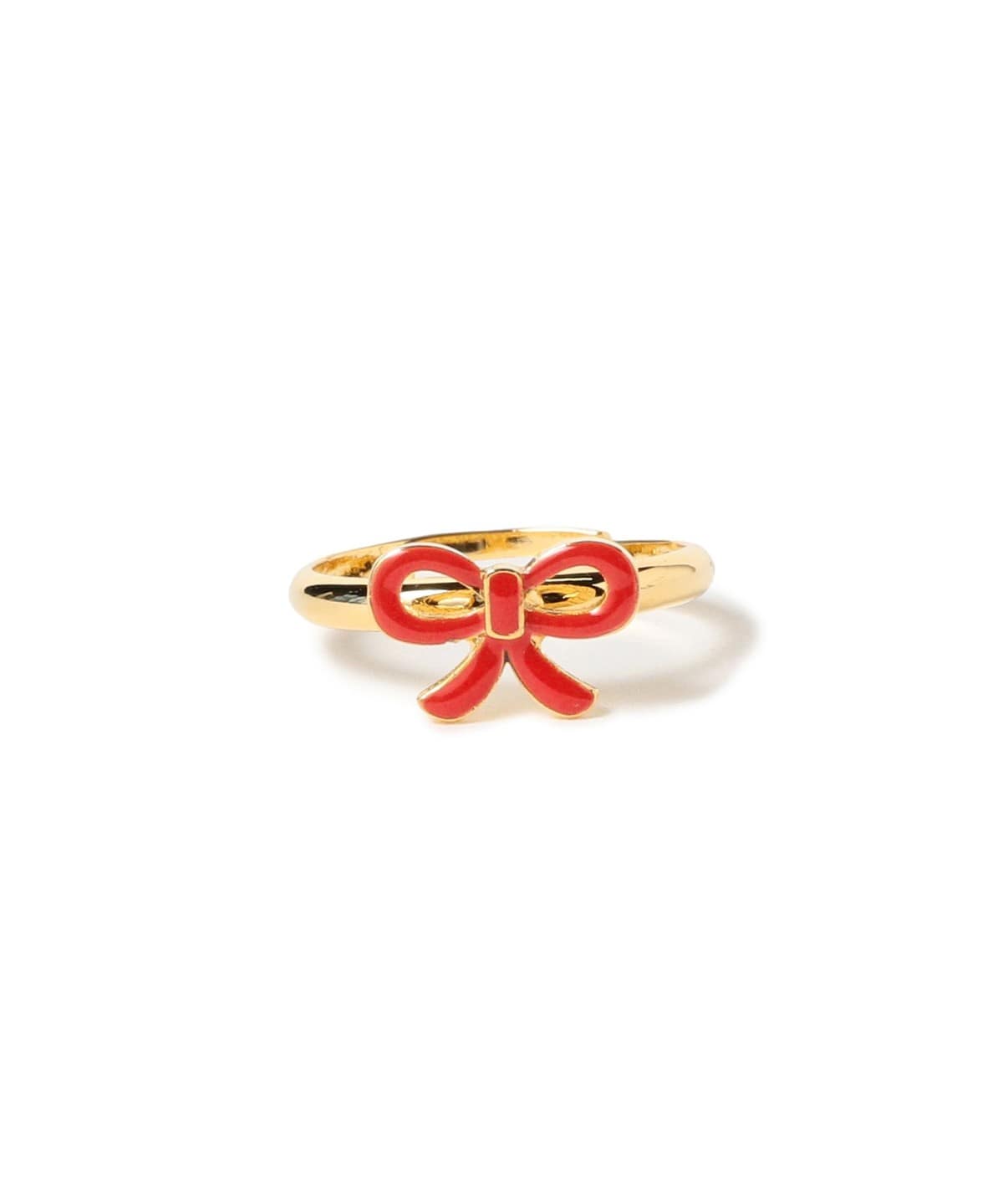 プチ エポ リボン ピンキー リング アクセサリー WOMEN RED ONE SIZE プチ エポ リボン ピンキー リング アクセサリー WOMEN RED ONE SIZE