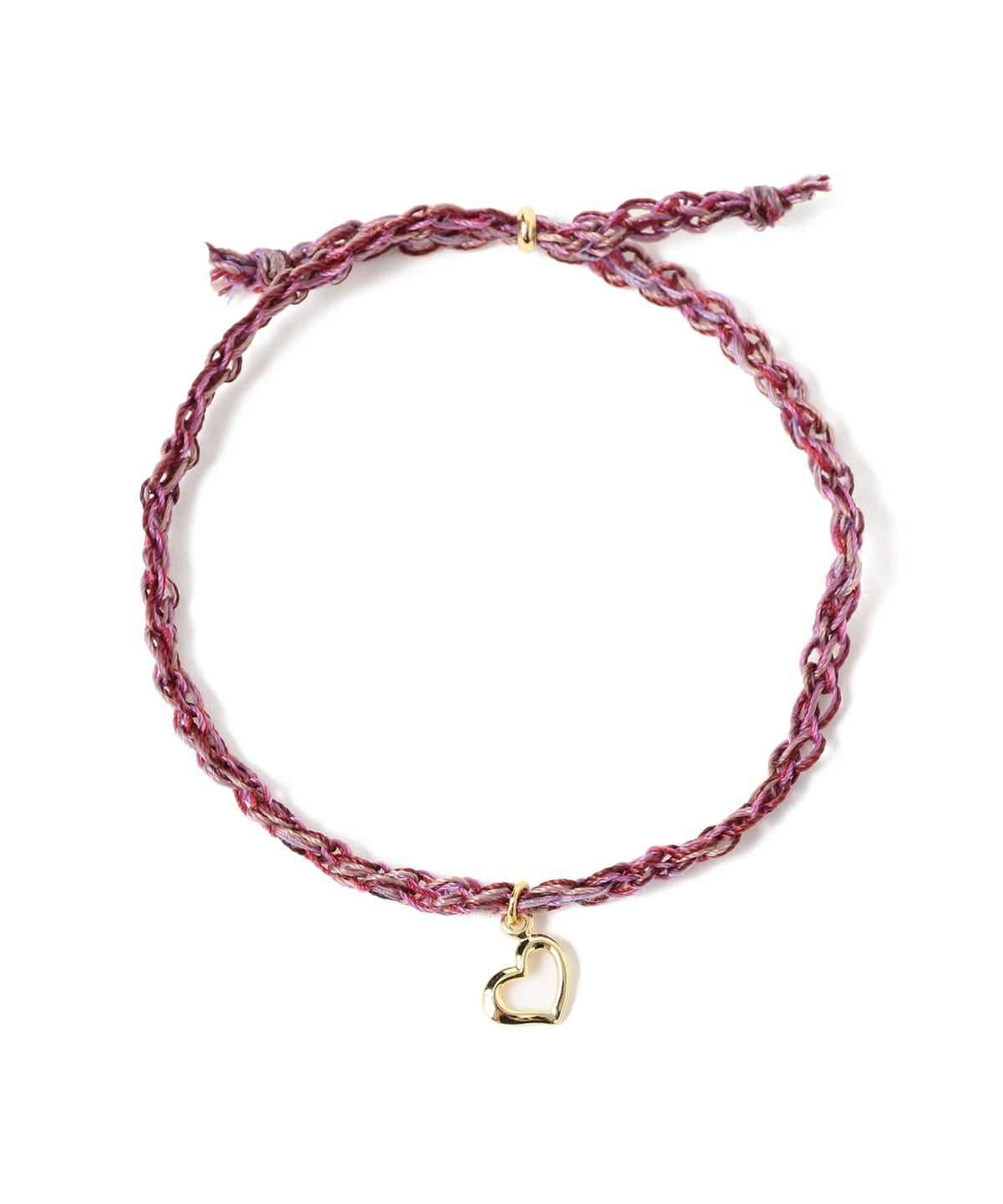 プチ モチーフ コード ブレスレット アクセサリー WOMEN Heart ONE SIZE プチ モチーフ コード ブレスレット アクセサリー WOMEN Heart ONE SIZE