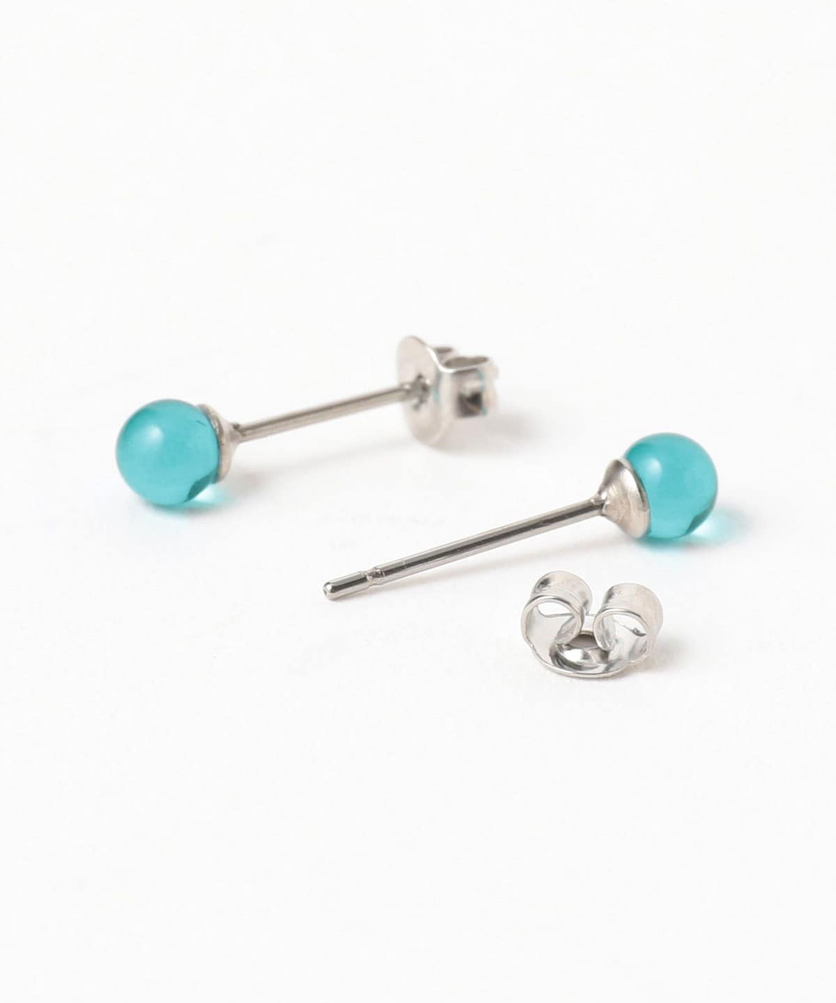 Ray BEAMS（レイ ビームス）プチ ガラス ピアス（アクセサリー